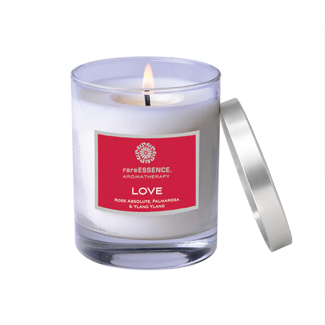 Love Aromatherapy Spa Candle – rareESSENCE